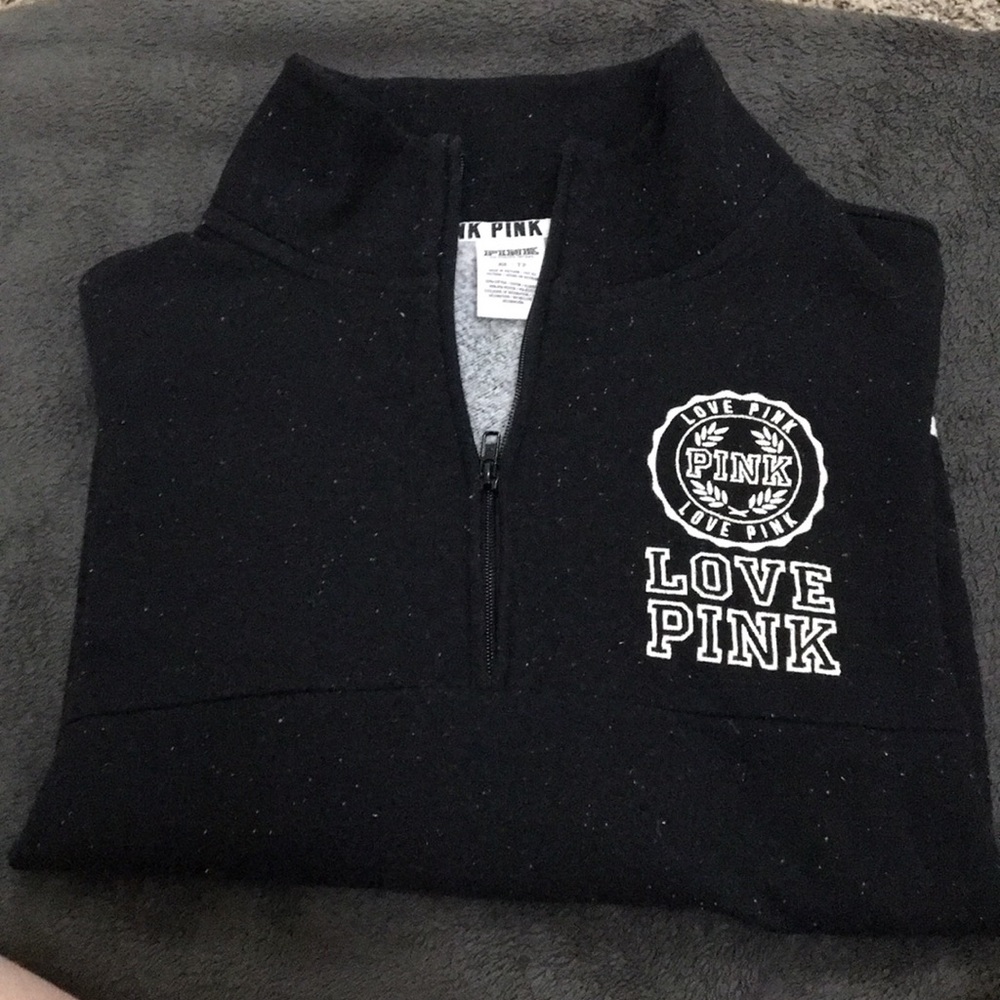 Victoria’s secrets pink half zip sweater
